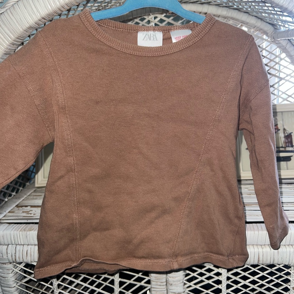 Zara baby 12/18 month long sleeve